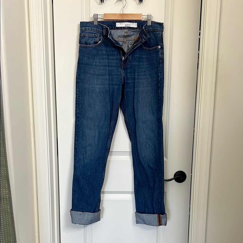 Straight leg Blue Jeans